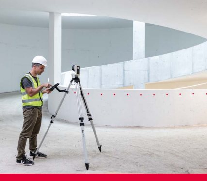 Leica iCON iCS50 en obra